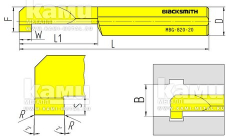     Blacksmith MBG  MBG-1030-25